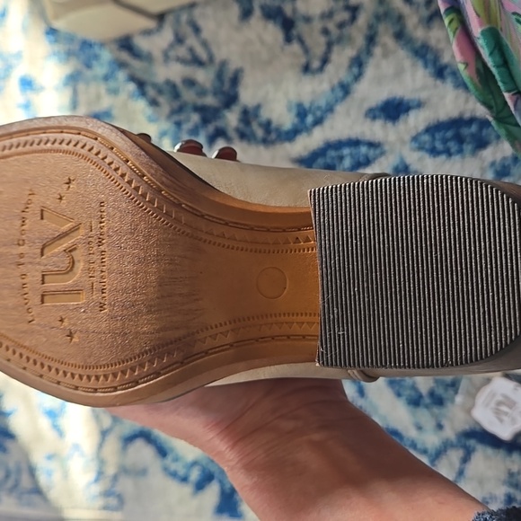 Bone Color Light Cream Colored Western Women's Boots NWT - Picture 6 of 16